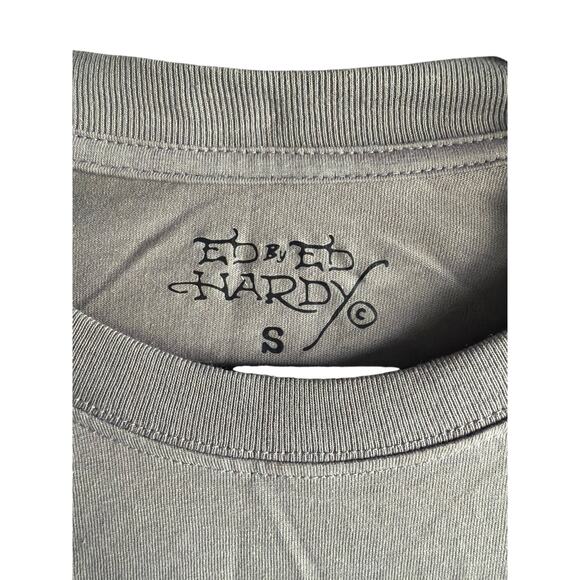 Ed Hardy Skull Graphic T Shirt Y2K Streetwear NWT Large - Picture 4 of 4